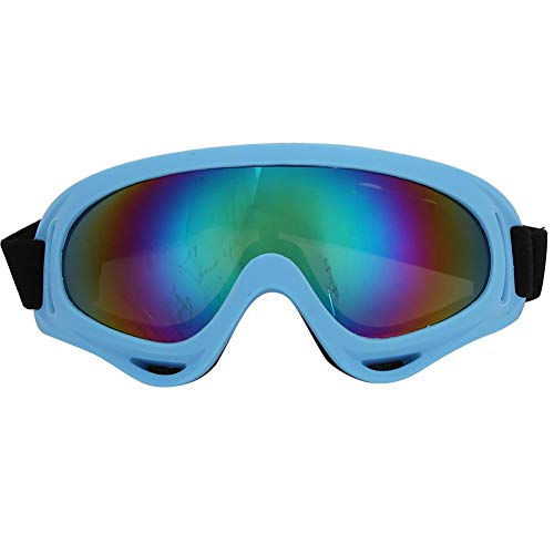 Keenso Outdoor-Skibrille, Unisex-Objektiv Winddicht Schneebrille für Männer, Frauen, Kinder(Blau) von Keenso