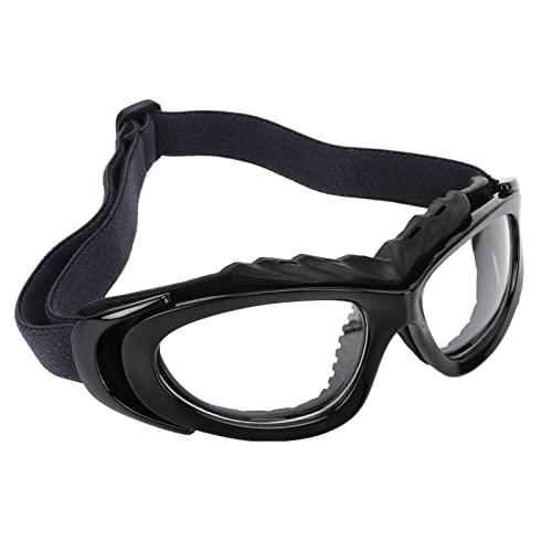 Keenso Sportbrille, Basketball-Fußball-Schutzbrille für Outdoor-Radfahren, Laufen, Wandern (BLACK) von Keenso