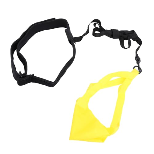 Schwimmfallschirm, Stationärer Schwimmgurt, Schwimmtrainingsgürtel für und Erwachsene (Yellow) von Keenso