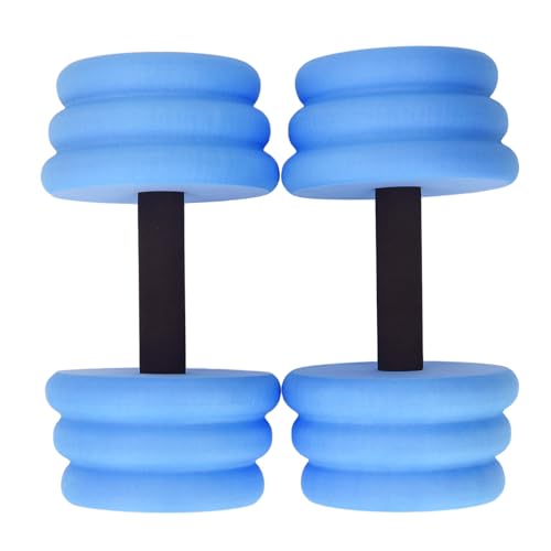 Wasserhantel, EVA-Schaumhantel, Wassergymnastik für Pool-Fitness, Wasserübungen (BLUE) von Keenso