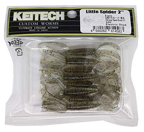 Keitech Little Spider 2" Electric Shad von Keitech