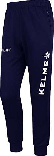 Kelme Crainingshose, lang, für Kinder, Marineblau/Weiß, Größe 10 von Kelme