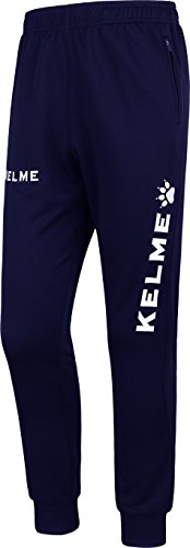 Kelme Jungen Global Lange Hose Jogginghose, Gr. XL (Etikettengröße: 12), marineblau / weiß von Kelme