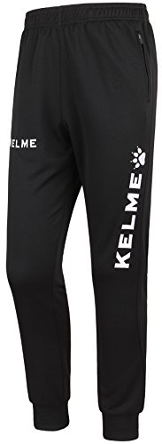 Kelme Jungen Global Lange Hose Jogginghose, Gr. XL (Etikettengröße: 12), schwarz / weiß von Kelme