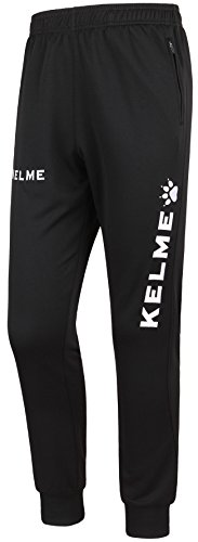 Kelme Jungen Global Lange Hose Jogginghose, Gr. XXL (Etikettengröße: 14), schwarz / weiß von Kelme