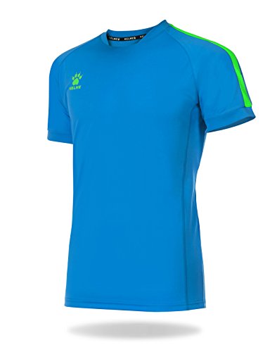 Kelme Global Shirt Fußball, Kinder S türkis von Kelme