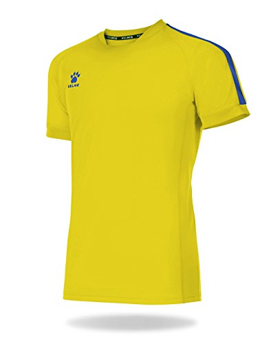 Kelme Global Shirt Fußball, Kinder XL Gelb (Royal) von Kelme