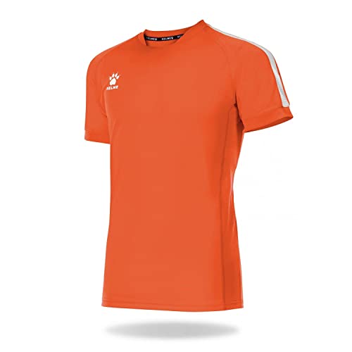 KELME Global Fußballtrikot für Kinder XS orange von Kelme