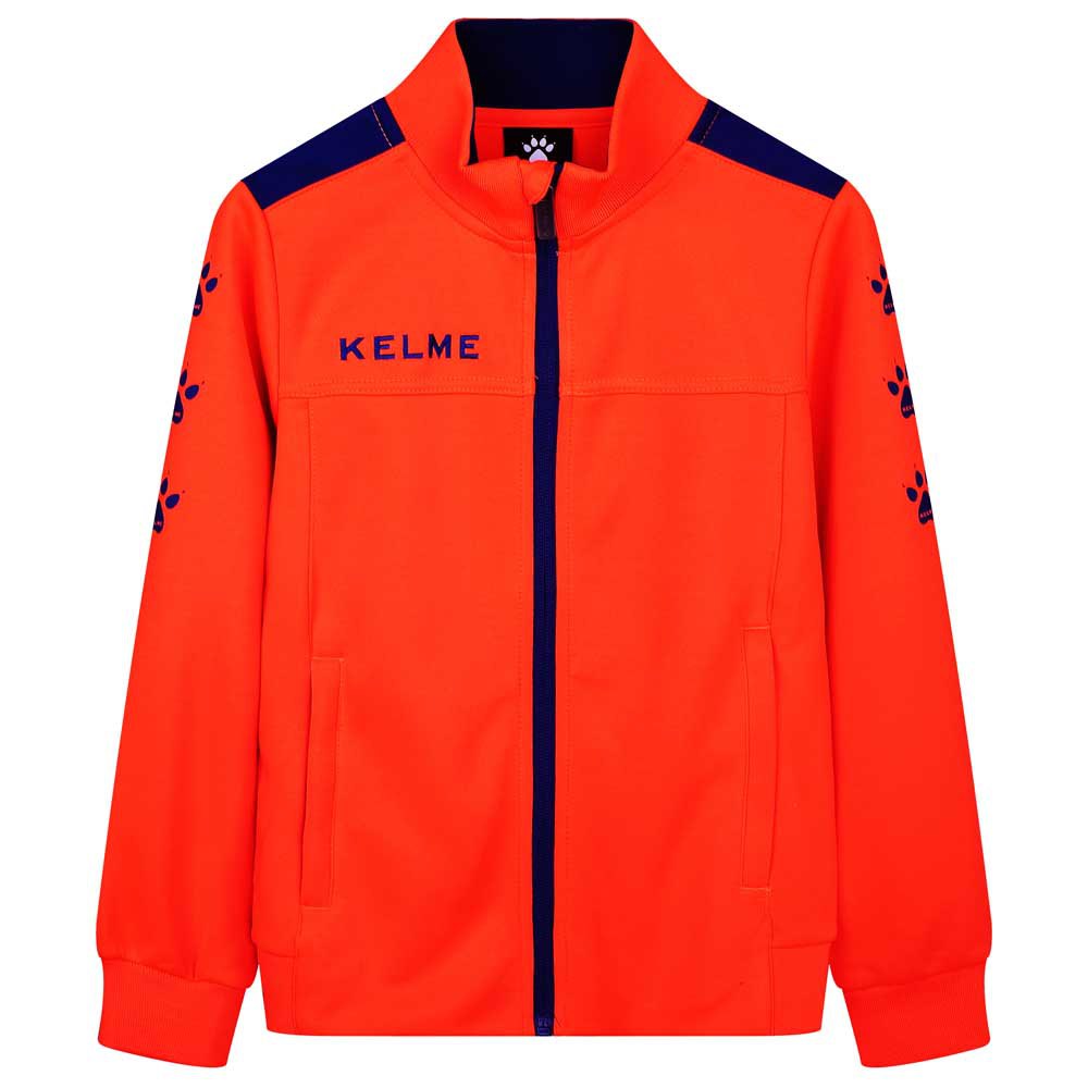 Kelme Lince Full Zip Sweatshirt Orange 120 cm Junge von Kelme
