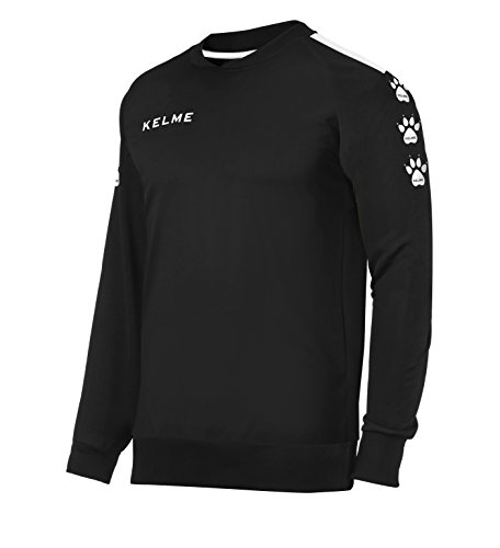 Kelme Luchs Sweatshirt, Kinder XL schwarz/weiß von Kelme