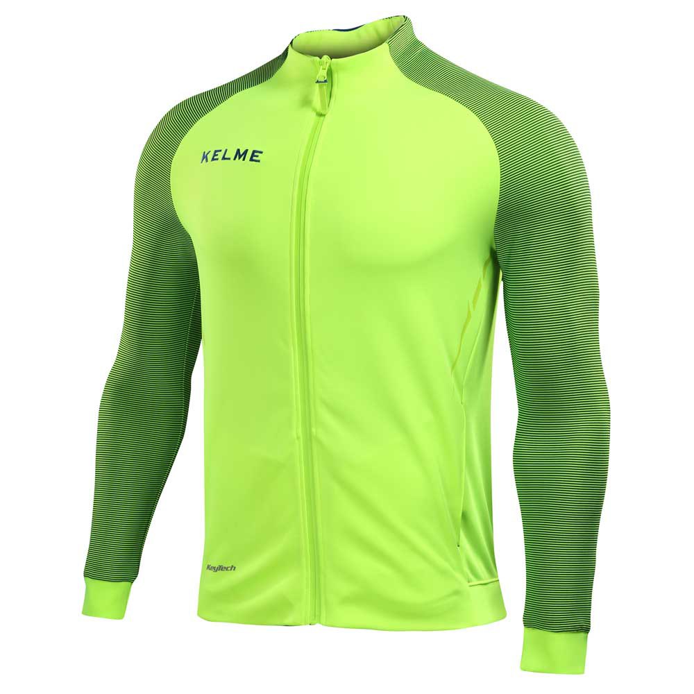 Kelme Montes Full Zip Sweatshirt Gelb L Mann von Kelme