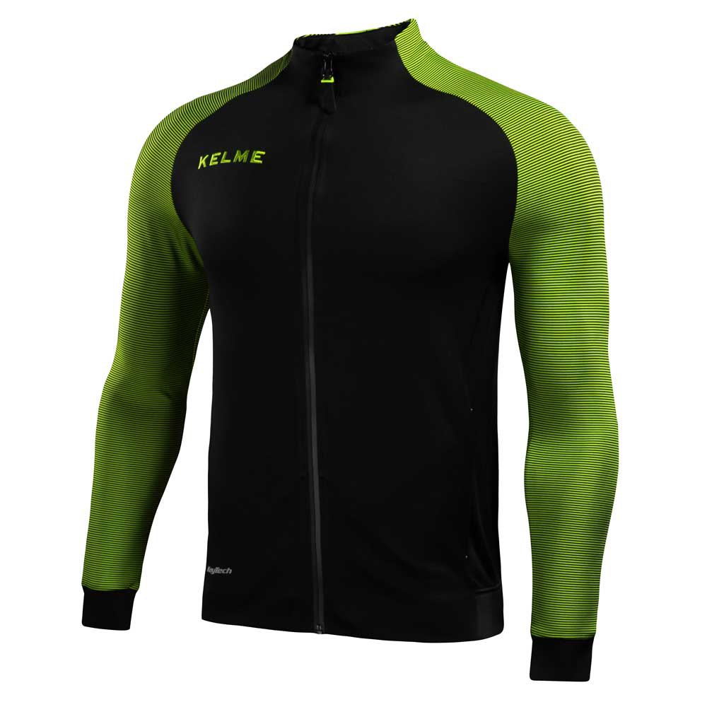 Kelme Montes Full Zip Sweatshirt Grün,Schwarz 10 Years Junge von Kelme