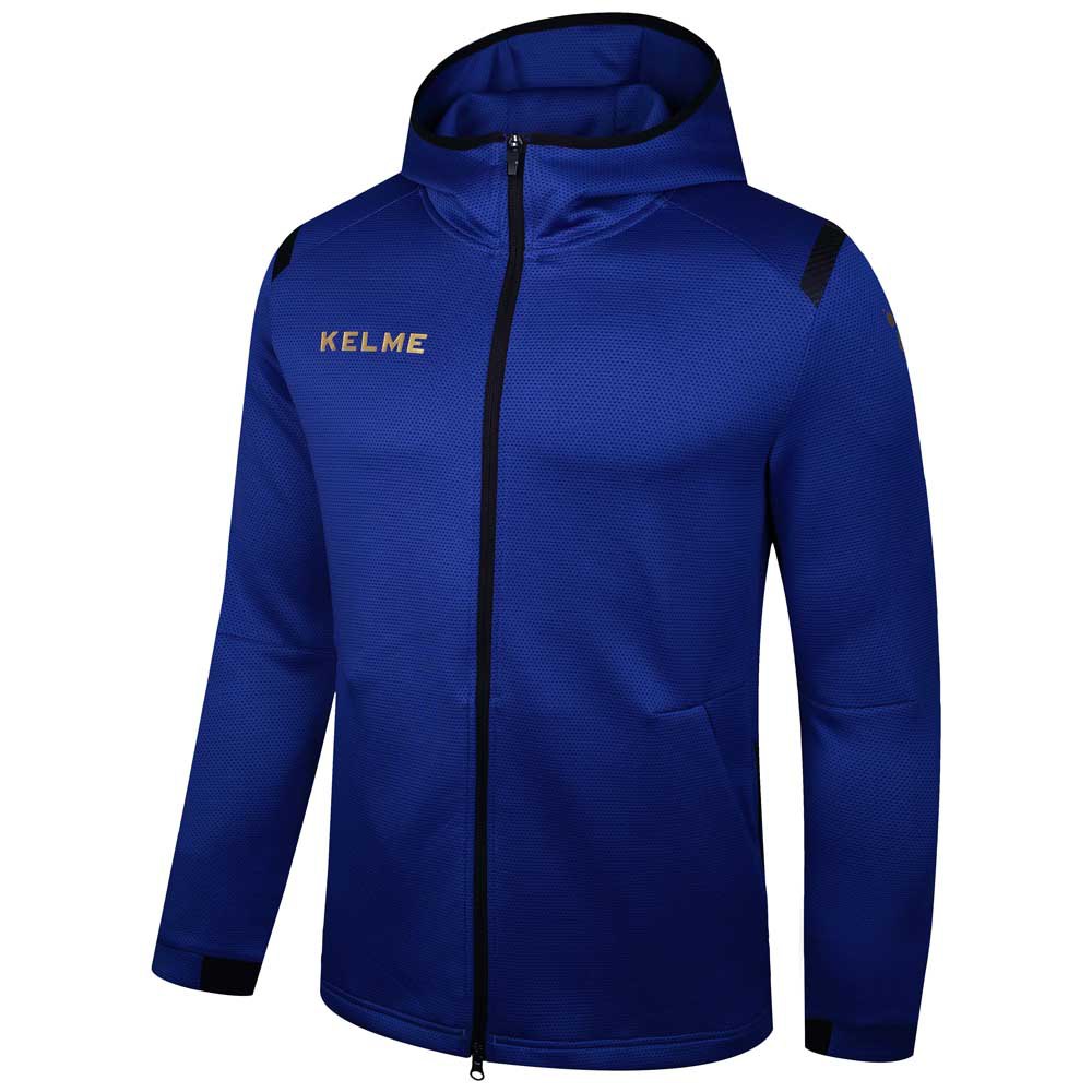 Kelme Road Full Zip Sweatshirt Blau 5XL Mann von Kelme