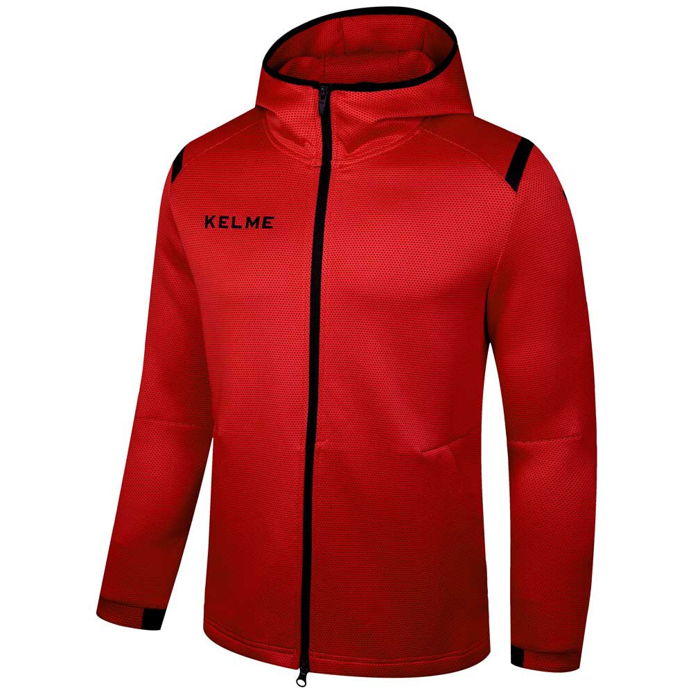 Kelme Road Full Zip Sweatshirt Rot 2XL Mann von Kelme