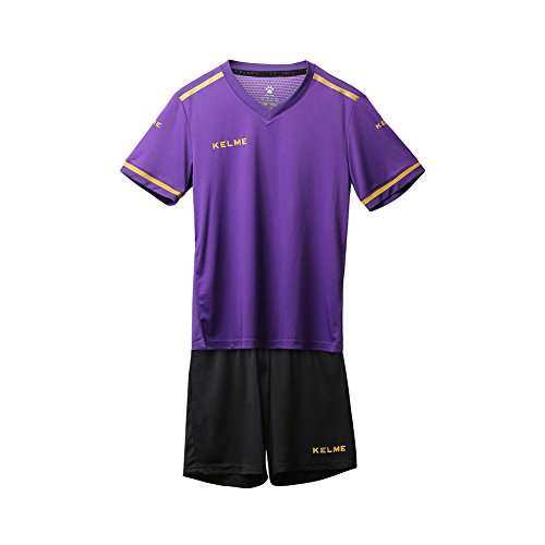 KELME S/S Football Set für Kinder XL violett/schwarz von Kelme