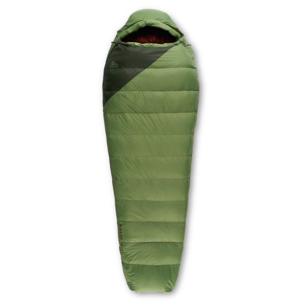 Kelty - Cosmic 40 - Daunenschlafsack Gr 214 x 82 cm - Long dill / cherry mahogany von Kelty