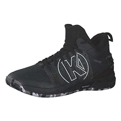 Kempa Unisex Handball Shoe Attack Mid, Schwarz, 45 EU von Kempa