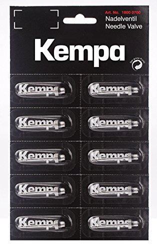 Kempa 1800 0700 Nadelventile 10 stk., silber von Kempa