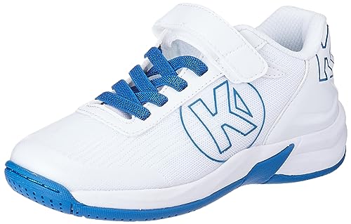 Kempa ATTACK 2.0 JUNIOR Handball Sneaker weiß/classic blau cloud 32 von Kempa