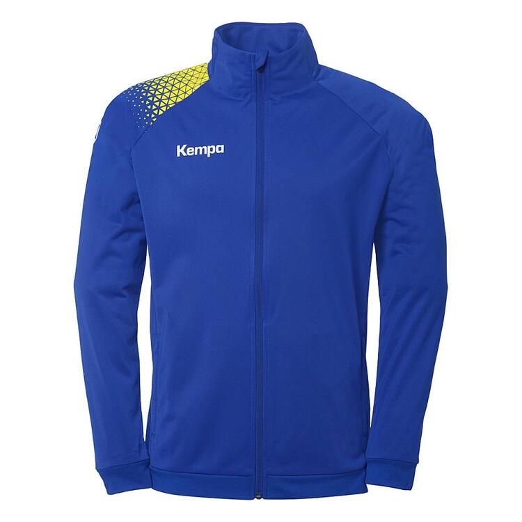 Kempa Ambition 28 Polyesterjacke 200514740 royal/limonengelb - Gr. 164 von Kempa
