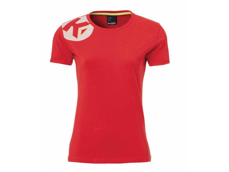 Kempa CORE 2.0 T-SHIRT WOMEN rot XS von Kempa
