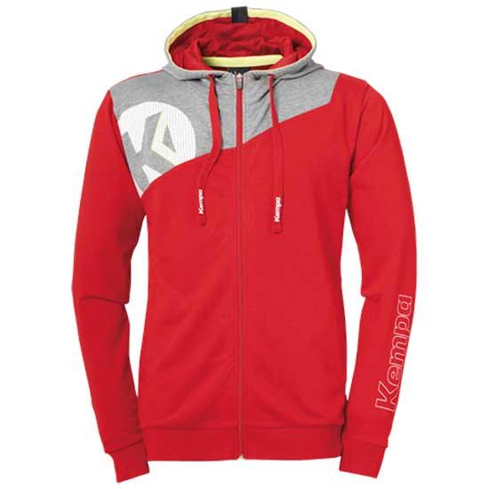 Kempa Core 2.0 Full Zip Sweatshirt Rot 3XL Mann von Kempa