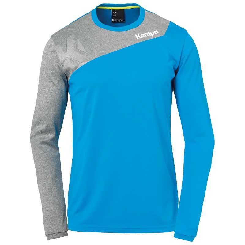 Kempa Core 2.0 Long Sleeve T-shirt Blau,Grau 2XL Mann von Kempa