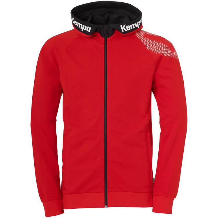 Kempa Core 26 Hood Jacket 200366304 rot - Gr. 140 von Kempa