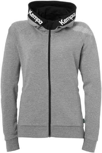 Kempa Core 26 Hood Jacket Women Damen Mädchen Kapuzen-Jacke Trainings-Jacke Sweatshirt Hoody Pullover mit Kapuze Handball Volleyball Indoor Gym Fitness, XS von Kempa