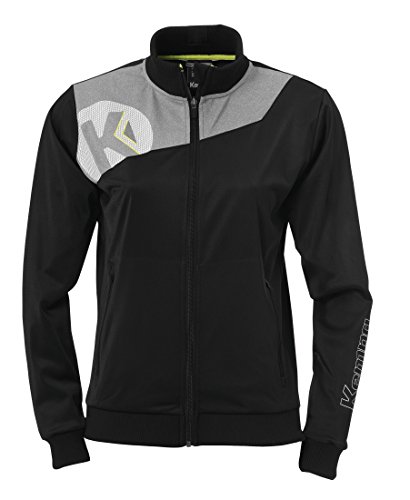 Kempa Damen Core 2.0 Poly Jacke, schwarz(schwarz/dark grau melange), XL von Kempa