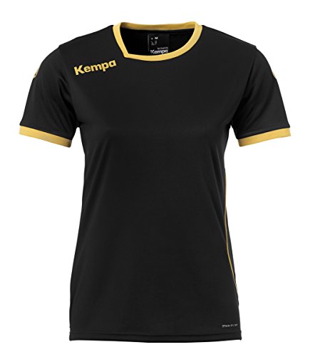 Kempa Damen Curve Trikot Women, schwarz/Gold, XL Kempa Damen Curve Trikot Women, schwarz/Gold, XL von Kempa