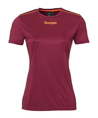 Kempa Damen T-Shirt-200235011, deep rot, M, 200235011 von Kempa