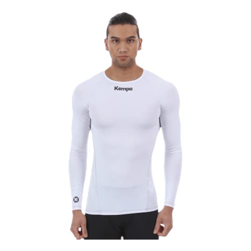 Kempa Unisex Beklædning holdsport Attitude Langærmet Herren Longsleeve, Weiß, S EU von Kempa