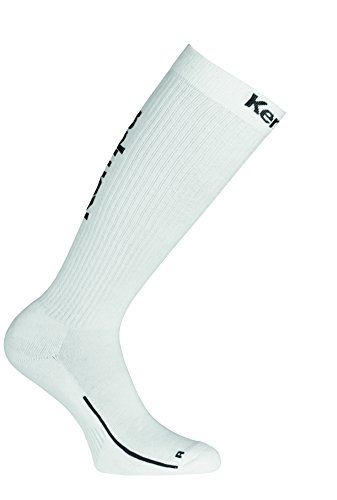 Kempa Unisex Lange sokker - 200354501 Herren Socken, Weiß/Schwarz, 41-45 EU von Kempa