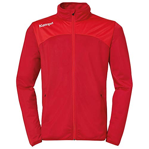 Kempa Herren Emotion 2.0 Poly Jacke, chilirot/Rot, 4XL von Kempa