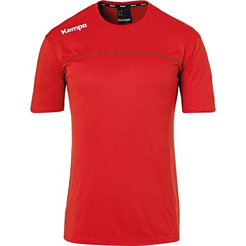 Kempa Herren T-Shirt Emotion 2.0 T-Shirt, rot/Chilirot, M, 200318403 von Kempa