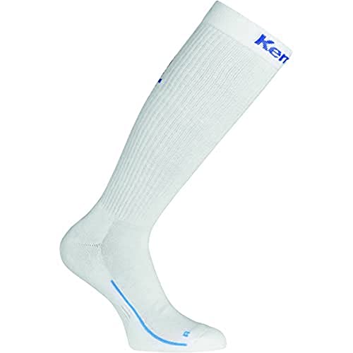 Kempa Herren Lang-200354518 Socken, weiß/Royal, 31-35 von Kempa