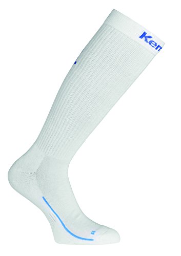 Kempa Herren Lang-200354518 Socken, weiß/Royal, 36-40 von Kempa