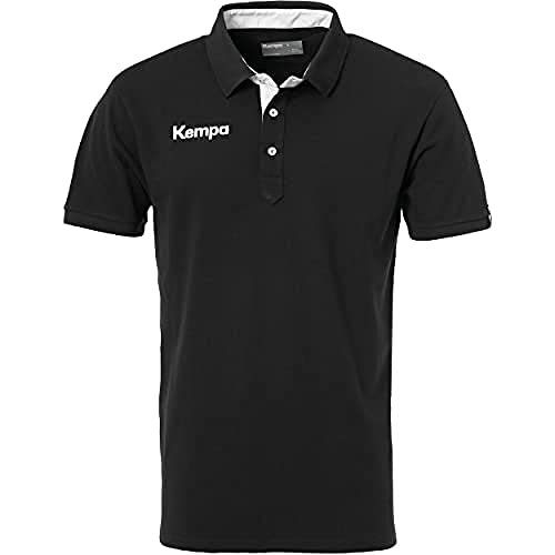 Kempa Herren Prime Poloshirt, Schwarz(schwarz/Weiß), 3XL EU von Kempa