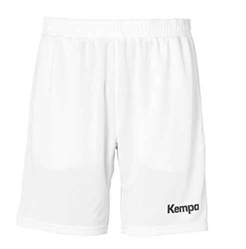 Kempa Kinder Pocket Shorts, weiß, 140 von Kempa