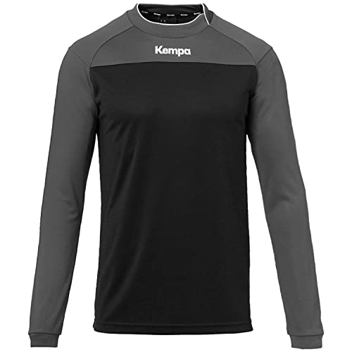 Kempa Kinder Prime Langarmshirt, deep blau/deep rot, L, 200229311 von Kempa
