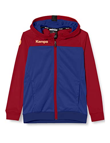 Kempa Kinder Prime Multi Jacke, deep blau/deep rot, 152 von Kempa