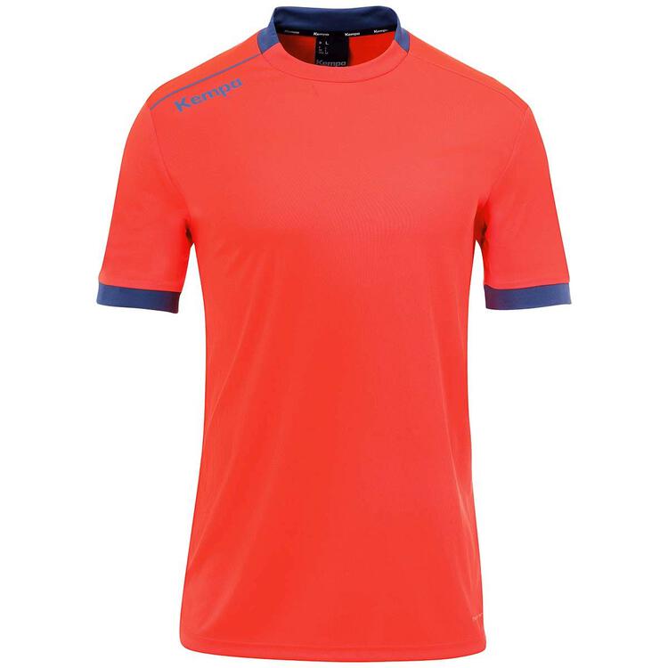 Kempa PLAYER TRIKOT 200362009 fluo rot/ice grau - Gr. 140 von Kempa