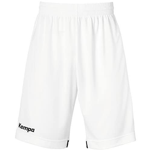 Kempa Player Long Shorts Herren - 2face Dry tech und atmungsaktiv - 100% Polyester - Kurze Hose Shorts für Sport Fitness Gym Basketball Handball Joggi von Kempa