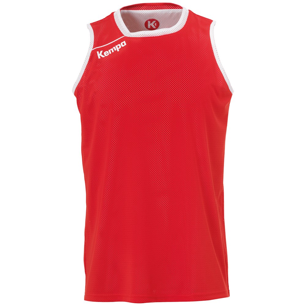 Kempa Player Reversible Sleeveless T-shirt Rot 116 cm Mann von Kempa