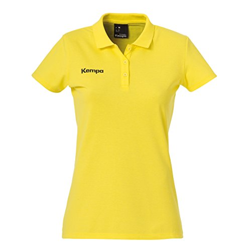 Kempa Damen Polo Shirt-200234708 Shirt, limonengelb, XS von Kempa