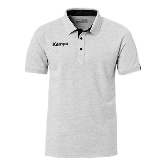 Kempa Prime Short Sleeve Polo Shirt Grau 164 cm Junge von Kempa