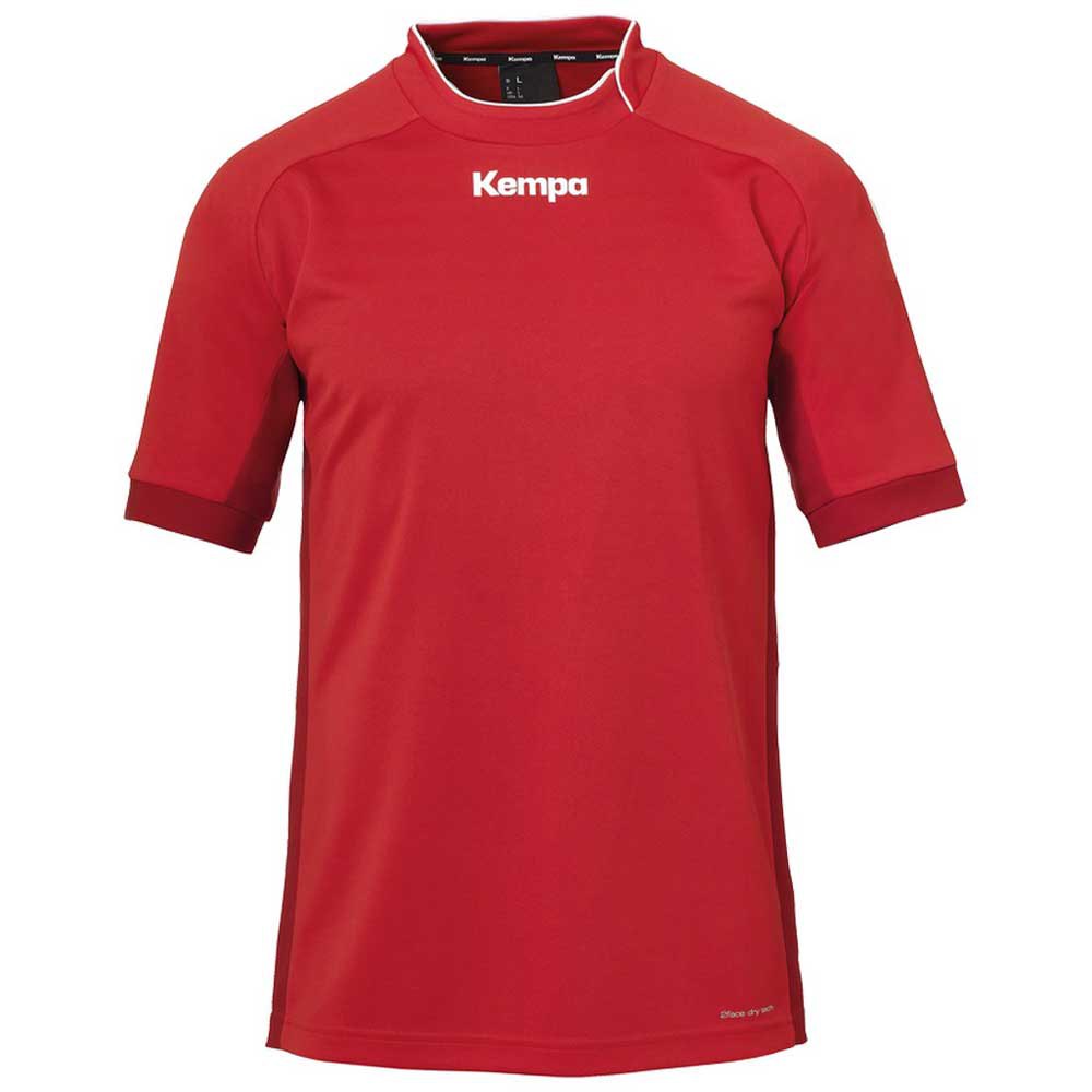 Kempa Prime Short Sleeve T-shirt Rot L Mann von Kempa