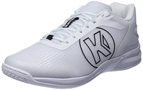 Kempa Unisex Attack Three 2.0 Sneaker, Weiß, 44 EU von Kempa