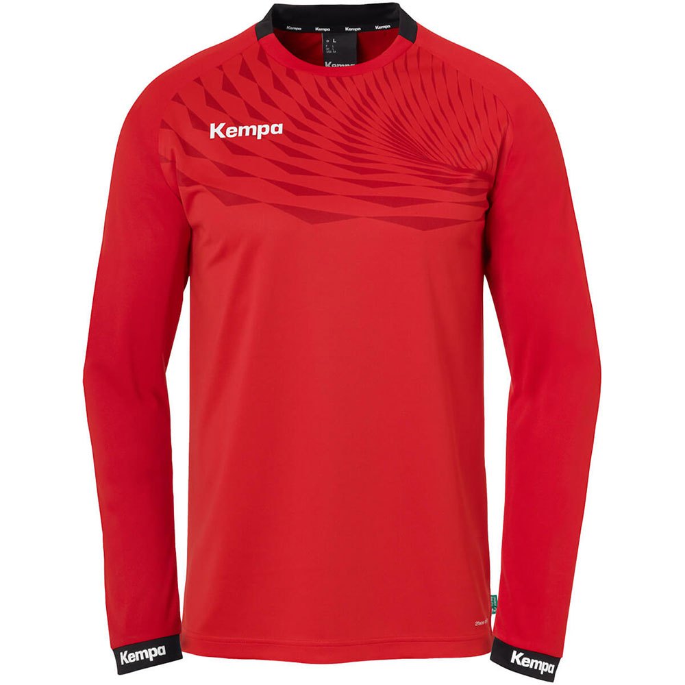Kempa Wave 26 Long Sleeve T-shirt Rot 3XL Mann von Kempa